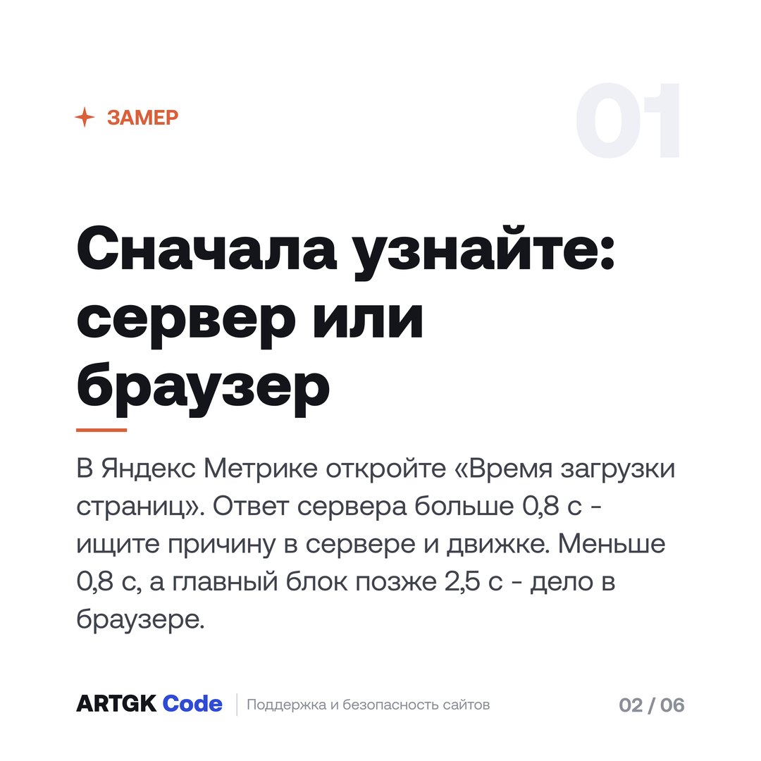 Слайд 2 — Сайт на Битриксе тормозит: 6 причин и как найти свою